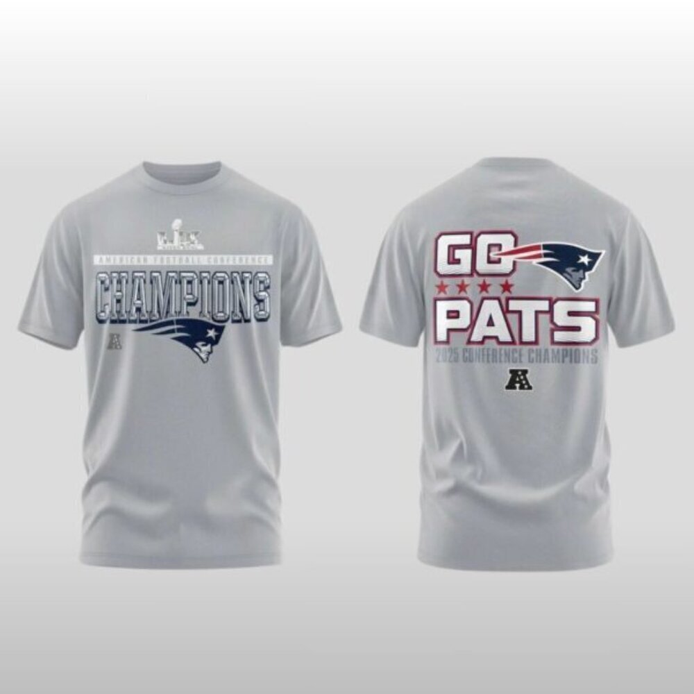 New England Patriots AFC Champions Go Pats Bowl Shirt